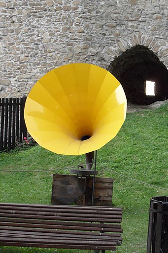 Hrad Helfštýn gramofon